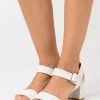 Anna Field LEATHER - Sandalias - White, Mujer -Anna Field Moda 40966540cfea4ea491c0f38a77015e29
