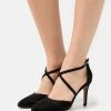 Anna Field LEATHER - Tacones - Black, Mujer