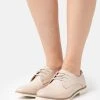 Anna Field LEATHER - Zapatos De Vestir - Beige, Mujer