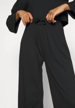 Anna Field WIDE FIT JOGGERS - Pantalones Deportivos - Black, Mujer -Anna Field Moda 40dde0bee002473297f6577f3d102a27