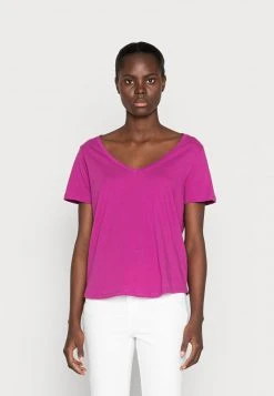 Anna Field Camiseta Básica - Purple, Mujer