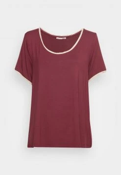 Anna Field Camiseta Básica - Dark Red, Mujer -Anna Field Moda 4362aafb63e741f5ab635863f2065834