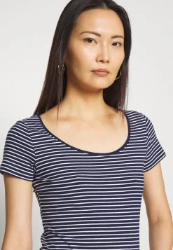 Anna Field 2 PACK - Camiseta Estampada - Navy/white, Mujer -Anna Field Moda 44276b106831469f8c0efe873ace343c