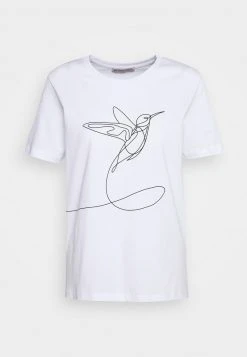 Anna Field Camiseta Estampada - White, Mujer -Anna Field Moda 44520ead55ba4f48a410ca4c81705d6b