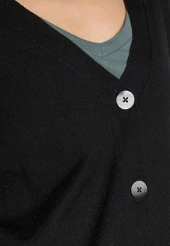 Anna Field SILK BLEND CARDIGAN - Chaqueta De Punto - Black, Mujer -Anna Field Moda 446f3dcf7cdf49aeb07f2009336cf3f9