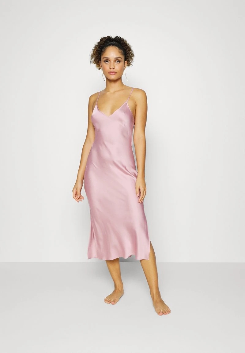 Anna Field SIMPLE SATIN LONG LINE NIGHTIE - Camisón - Pink, Mujer 3 Anna Field SIMPLE SATIN LONG LINE NIGHTIE - Camisón - Pink, Mujer