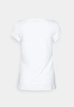 Anna Field Camiseta Básica - White, Mujer -Anna Field Moda 4595f815988445ae994a423186c1ec49