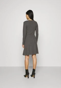 Anna Field Vestido De Punto - Mottled Dark Grey, Mujer -Anna Field Moda 46afc6a7983a4918a5bc568468330bc4