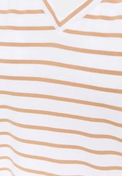 Anna Field Camiseta Estampada - White/camel, Mujer 7 Anna Field Camiseta Estampada - White/camel, Mujer -Anna Field Moda 475cd611b65c4eb396582335553de714