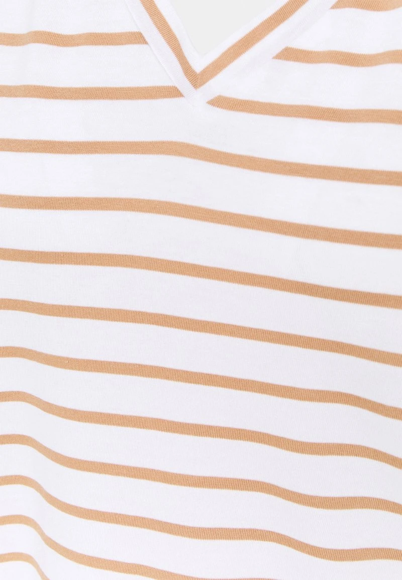 Anna Field Camiseta Estampada - White/camel, Mujer 5 Anna Field Camiseta Estampada - White/camel, Mujer - Imagen 3