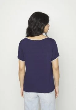 Anna Field Camiseta Básica - Dark Blue, Mujer -Anna Field Moda 477cf49f536a4cc397f85df8f8fcb122