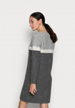 Anna Field Vestido De Punto - Black/grey, Mujer -Anna Field Moda 47a62ecf9e494389bc000307076609e0