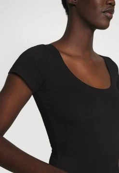 Anna Field 2PP SHORT SLEEVES BODIES - Body - Black, Mujer -Anna Field Moda 480dbcba514e43c8954b0729655bec76