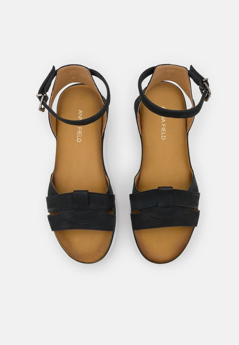 Anna Field COMFORT LEATHER - Sandalias Con Plataforma - Black, Mujer 8 Anna Field COMFORT LEATHER - Sandalias Con Plataforma - Black, Mujer - Imagen 6