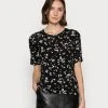 Anna Field Camiseta Estampada - Black, Mujer -Anna Field Moda 497a21999257435c8e2c881e04710b9a