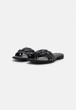 Anna Field LEATHER - Sandalias Planas - Black, Mujer -Anna Field Moda 4a4b790708e3497383a115a4e430203d