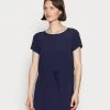 Anna Field WOVEN DRESS BASIC TUNNEL - Vestido Informal - Dark Blue, Mujer -Anna Field Moda 4acf6ecd648f463d8abb1b9e3e290536