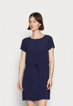 Anna Field WOVEN DRESS BASIC TUNNEL - Vestido Informal - Dark Blue, Mujer