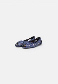 Anna Field Bailarinas Peeptoe - Dark Blue, Mujer -Anna Field Moda 4ca4fcaba59b402d92b11a4dd477fd90
