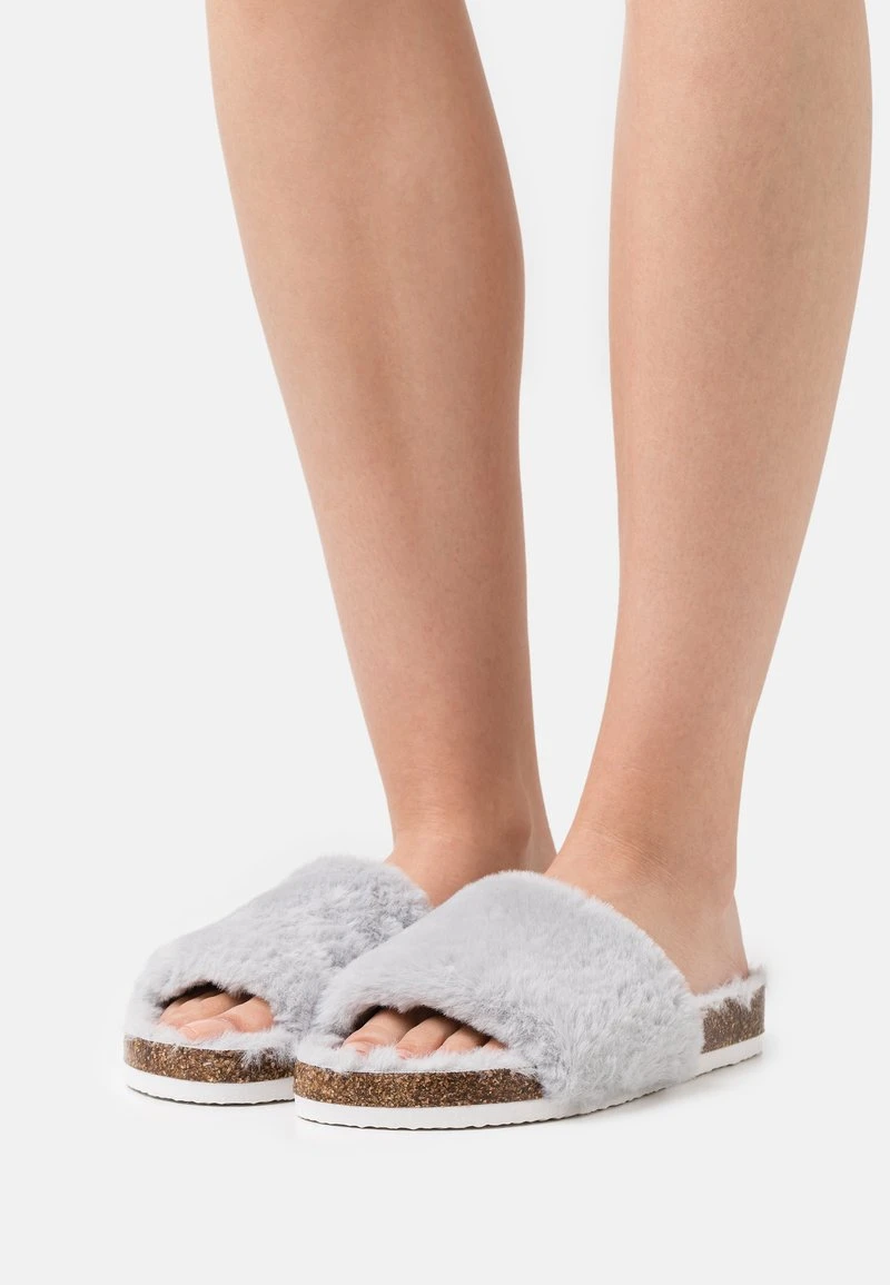 Anna Field Pantuflas - Light Grey, Mujer 3 Anna Field Pantuflas - Light Grey, Mujer