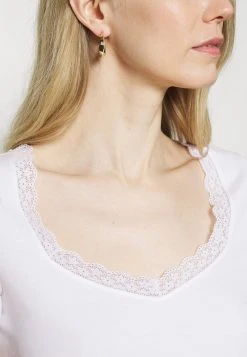 Anna Field Camiseta Básica - White, Mujer -Anna Field Moda 4e4c2cb4e87c47ecb9f446093975ff7a