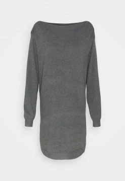 Anna Field Vestido De Punto - Dark Grey Mélange, Mujer -Anna Field Moda 4e749fc6807247d4b09902294c3c4d41