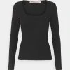 Anna Field Camiseta De Manga Larga - Black, Mujer
