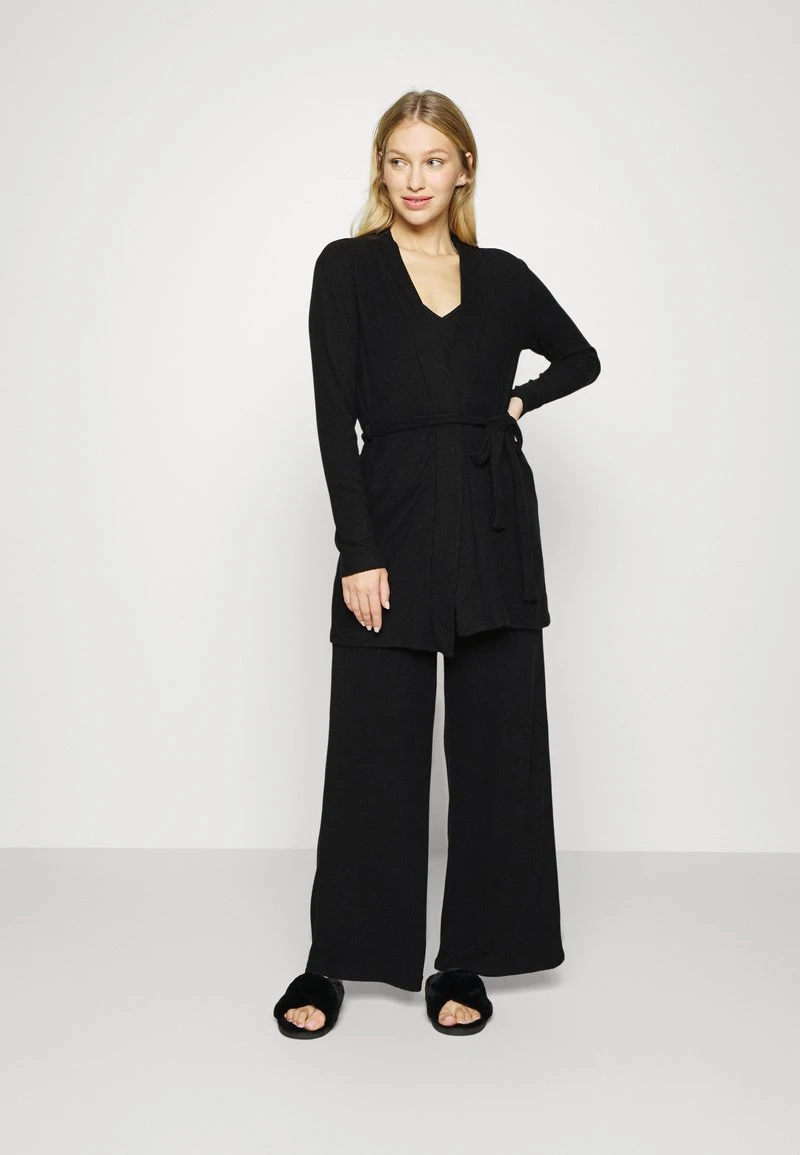 Anna Field RIB 3 PIECE PYJAMA - Pijama - Black, Mujer 4 Anna Field RIB 3 PIECE PYJAMA - Pijama - Black, Mujer - Imagen 2