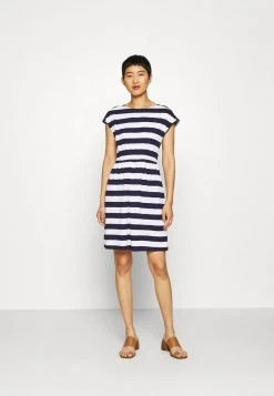 Anna Field Vestido Ligero - Evening Blue/white, Mujer -Anna Field Moda 50834d5ff4804d62a7e8be65da10f42b