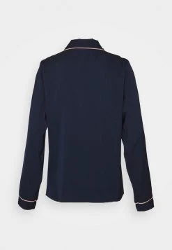 Anna Field AMANDA LONG PJ SET - Pijama - Dark Blue, Mujer -Anna Field Moda 5156a5171a2b4e2e90dbdfffef968e03