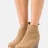 Anna Field LEATHER - Botines Bajos - Beige, Mujer -Anna Field Moda 5333acbb6ca746ddae97d99552115703