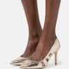 Anna Field LEATHER - Tacones - Gold, Mujer