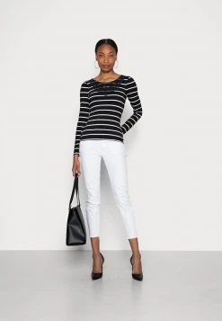 Anna Field Camiseta De Manga Larga - Black/white, Mujer -Anna Field Moda 53d283fc20224a7eb61f133b388ff334