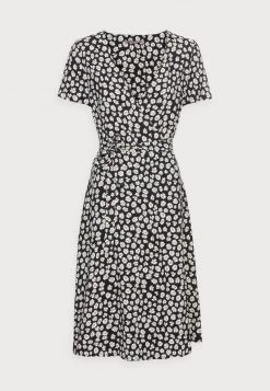 Anna Field WRAP DRESS - Vestido Informal - Black/white, Mujer -Anna Field Moda 54f6a28d42c64f3e9461512e3a91ed2f