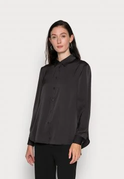 Anna Field Camisa - Black, Mujer