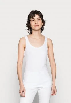Anna Field BASIC TANK 3er Pack - Top - Black/white /khaki, Mujer -Anna Field Moda 55774ccc332142da9232d9c704e45ed6