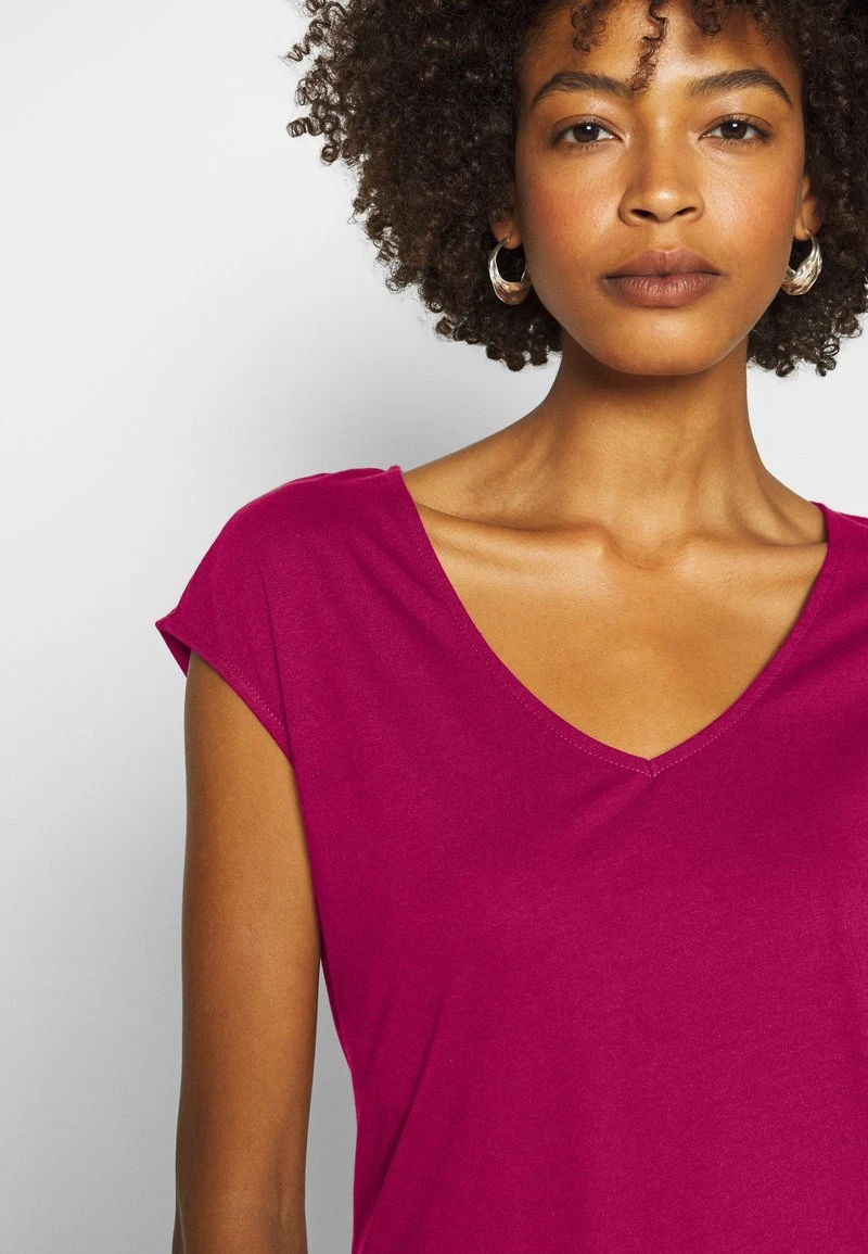 Anna Field Camiseta Básica - Berry, Mujer 8 Anna Field Camiseta Básica - Berry, Mujer - Imagen 6