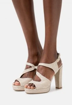 Anna Field Moda 26 Anna Field Sandalias De Tacón - Gold, Mujer