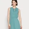 Anna Field SLEEVELES TIE DETAIL DRESS - Vestido Informal - Light Green, Mujer