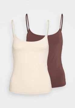 Anna Field MICRO 2 PACK - Camiseta Interior - Nude/brown, Mujer -Anna Field Moda 58580be389c0484c964d0d0cdb880e95