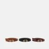 Anna Field 3 PACK - Cinturón - Black/bordeaux/cognac, Mujer 1 Anna Field 3 PACK - Cinturón - Black/bordeaux/cognac, Mujer -Anna Field Moda 58b9eb76153e48dabc810e7056b06191