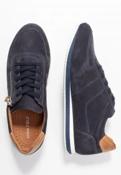 Anna Field COMFORT LEATHER - Zapatillas - Dark Blue, Mujer -Anna Field Moda 59364f71088b408288602fa193144277