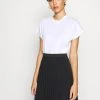 Anna Field Camiseta Básica - White, Mujer
