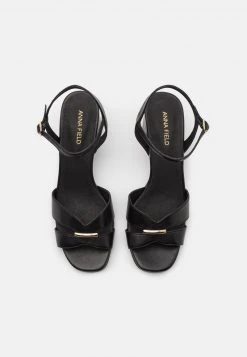 Anna Field LEATHER - Sandalias - Black, Mujer -Anna Field Moda 5a8bc2654ae241fc8698fa8b9002ffc8