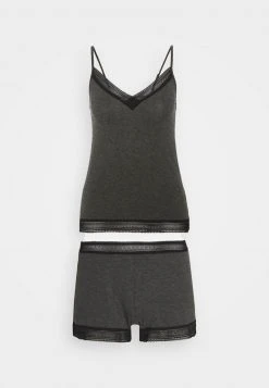 Anna Field CLAIRE FAGOTTING SHORT SET - Pijama - Grey, Mujer 10 Anna Field CLAIRE FAGOTTING SHORT SET - Pijama - Grey, Mujer -Anna Field Moda 5b36d6de9f2d4a41bcf782479e2bc80f