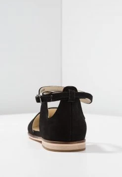 Anna Field LEATHER ANKLE STRAP BALLET PUMPS - Bailarinas Con Hebilla - Black, Mujer -Anna Field Moda 5b3ad7ee8a734f66beb86554997ff3df
