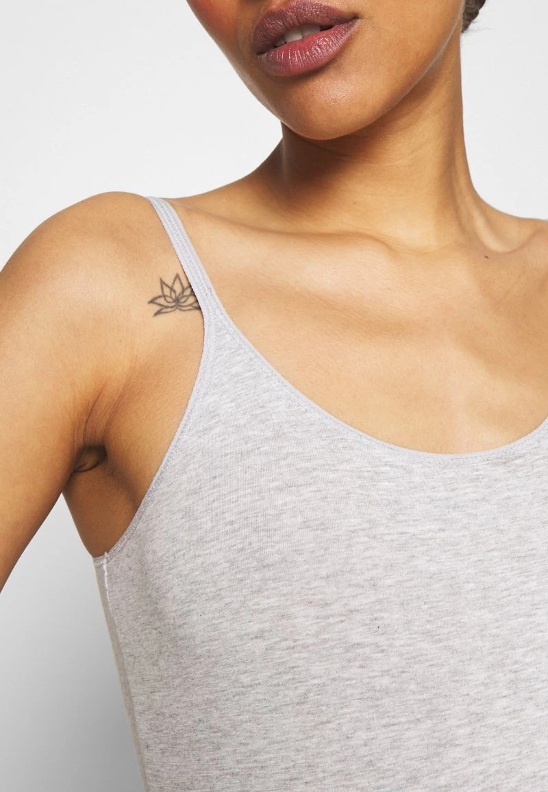 Anna Field 2PP STRING BODY - Body - White/mottled Light Grey, Mujer 8 Anna Field 2PP STRING BODY - Body - White/mottled Light Grey, Mujer - Imagen 6