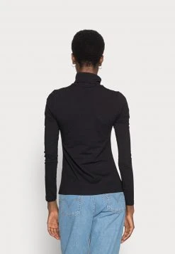 Anna Field BASIC ROLL NECK LONG SLEEVES TOP - Camiseta De Manga Larga - Black, Mujer -Anna Field Moda 5d572787cbf846aa900970330bb70126