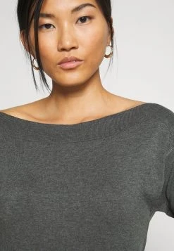 Anna Field Vestido De Punto - Dark Grey Mélange, Mujer -Anna Field Moda 5daf6e0236e7425d99d3fa804505bf76