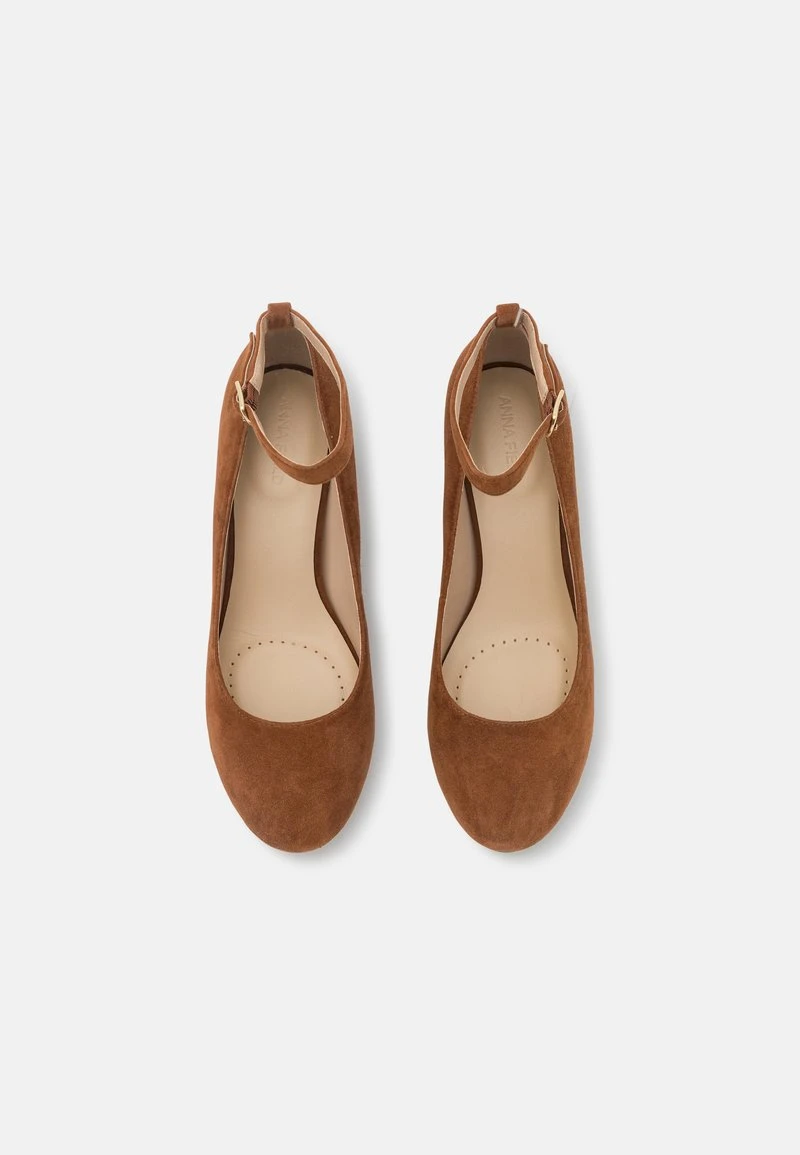 Anna Field LEATHER - Tacones - Cognac, Mujer 8 Anna Field LEATHER - Tacones - Cognac, Mujer - Imagen 6